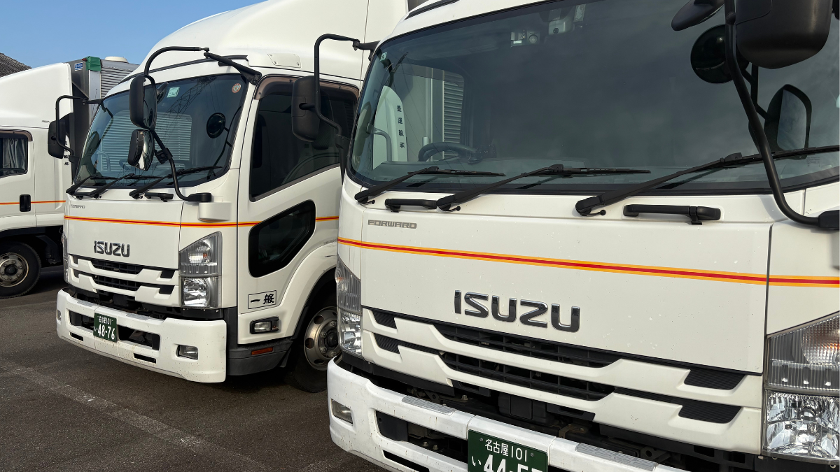 安全な積載作業の様子